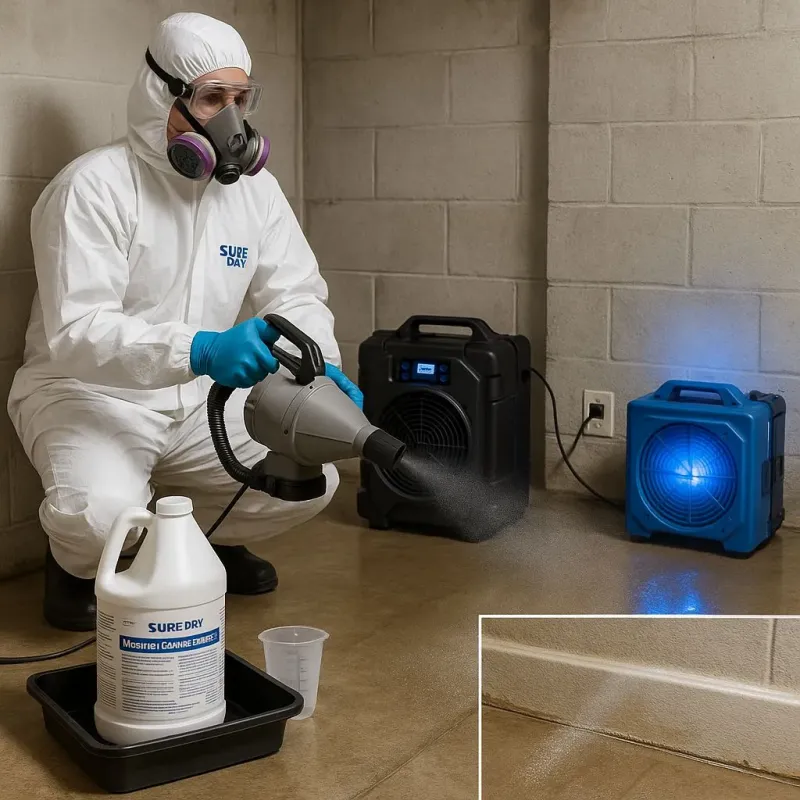 Sanitization and Odor Removal process in Lake Monticello, VA